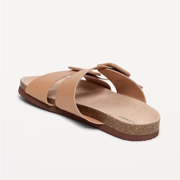 🆕 Old Navy | Double-Strap Earth Sandal in Adobe Clay Size 9 - Picture 4 of 6